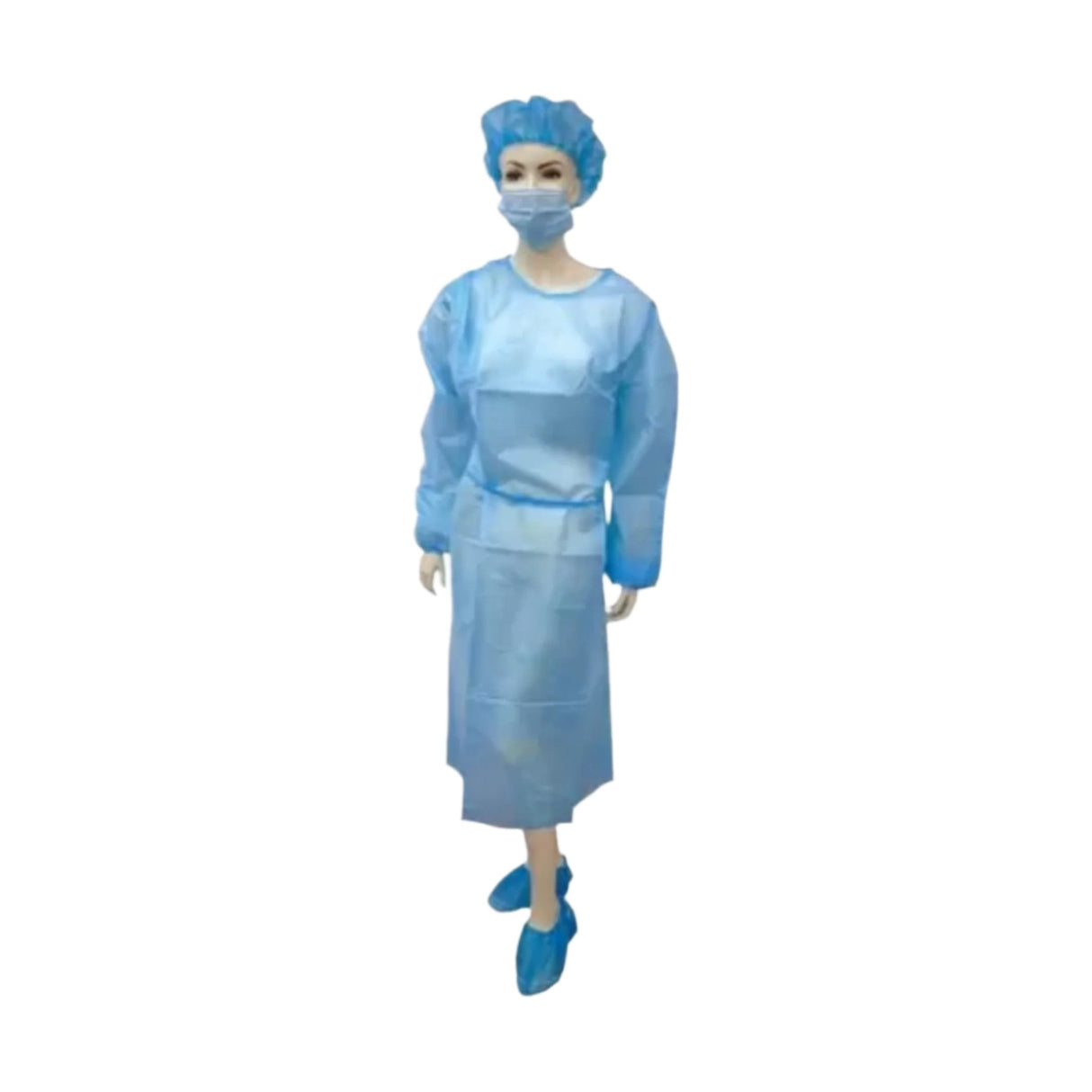 Blue Long - Sleeve PPE Gowns 40g/m² | Disposable Protection MOQ:50 - Surgical SystemsDisposable Gowns
