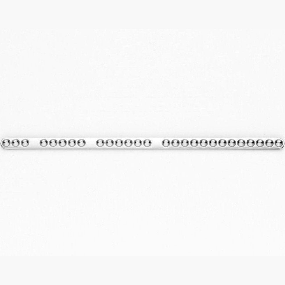 Cuttable Broad 2.0mm Plate 2.0 Screws 30 Holes 150 mm Long - Surgical SystemsCuttable Plate