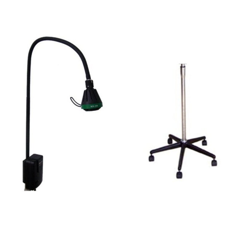 Exam Lamp KD202C & Mobile Stand. Large head cold light - Surgical SystemsExamination Lights