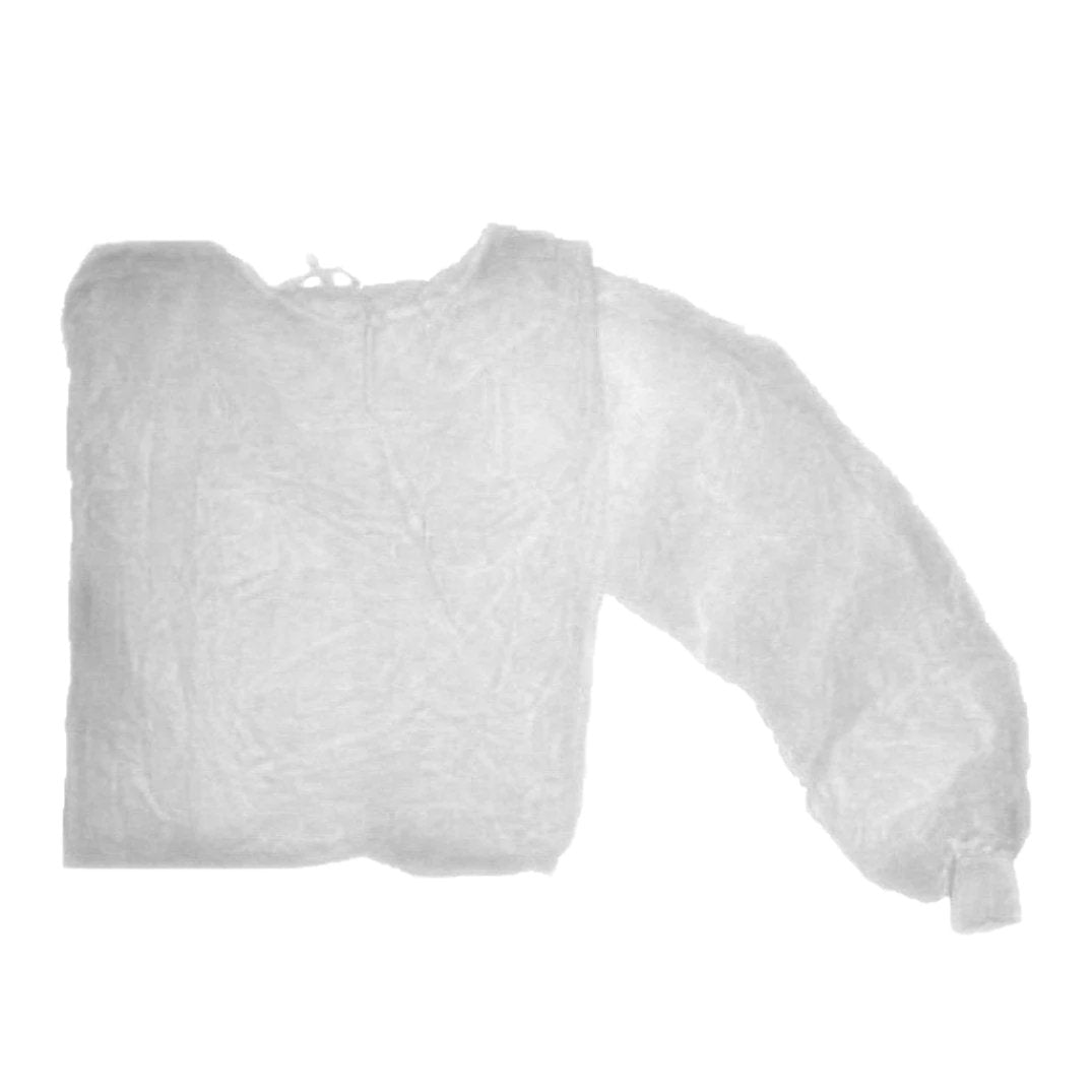 Gown PPE Long Sleeve White 40g/m2 (MOQ: 50) - Surgical SystemsDisposable Gowns