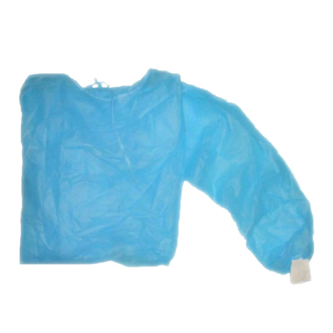 Gowns PPE Long Sleeve Blue 40g/m2 (MOQ: 50) - Surgical SystemsDisposable Gowns