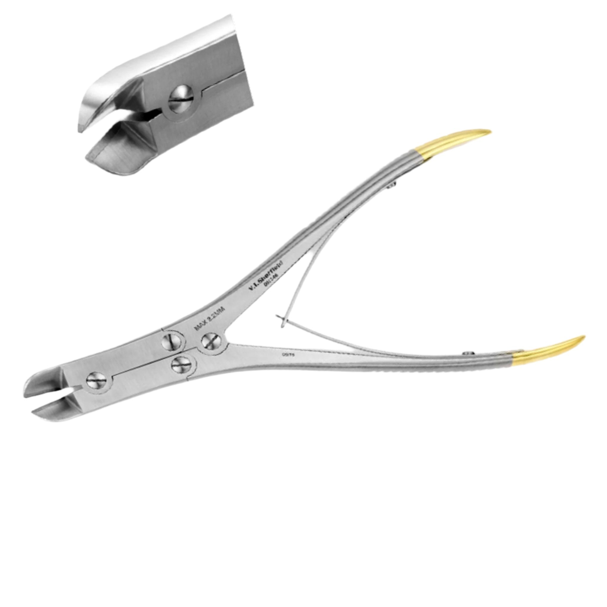Implant Cutter 2.2mm Capacity with Oblique Jaws – Surgical Finish - Surgical SystemsImplant Cutters