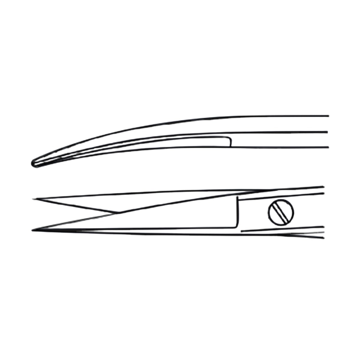 Iris Scissors 110mm (Economy) - Surgical SystemsIris Scissors