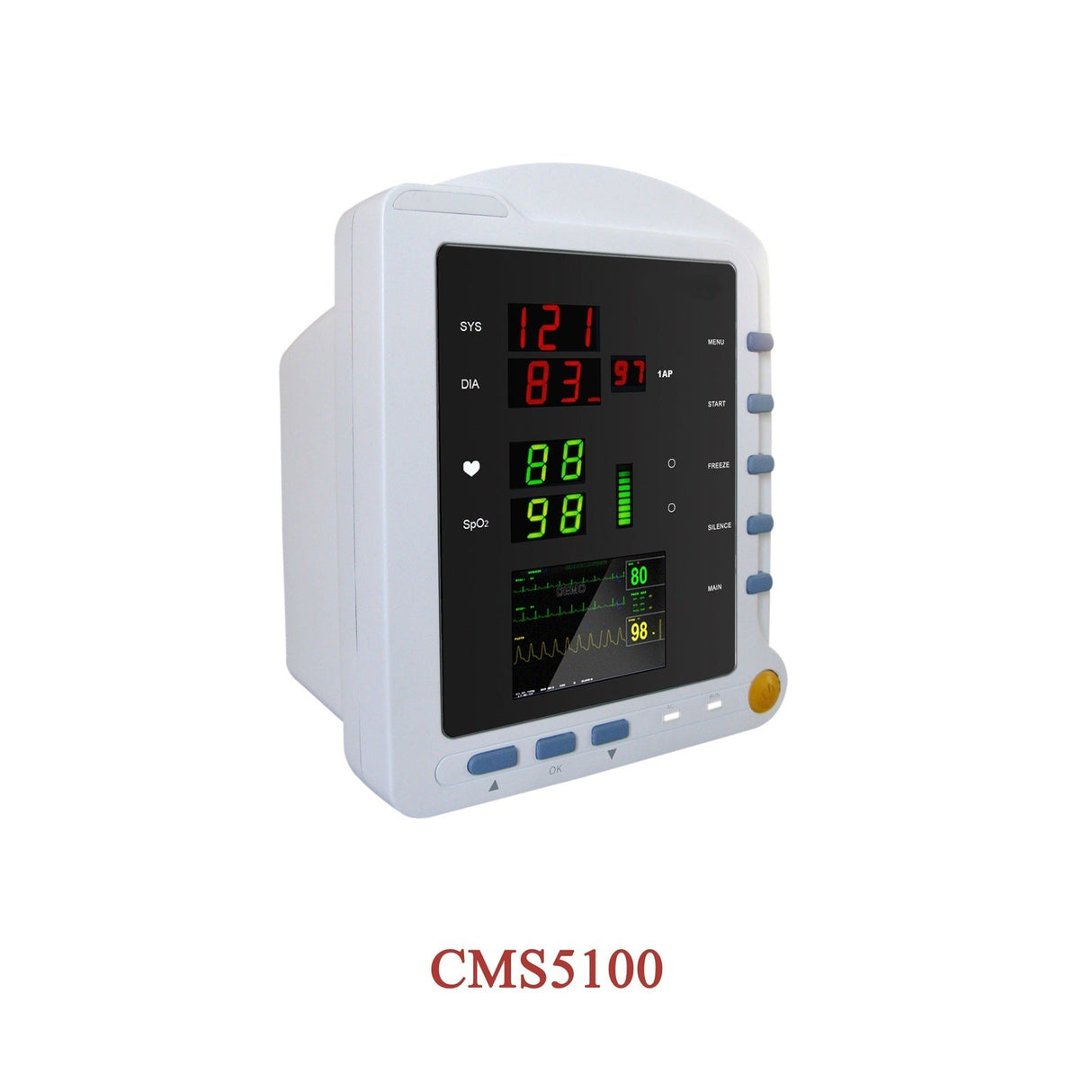 Patient Monitor Contec - NIBP/SpO2 - CMS5100 - Surgical SystemsPatient Vital signs monitor