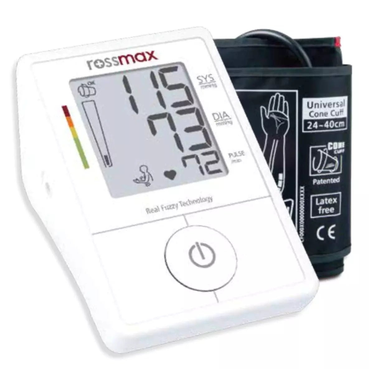 Rossmax Fully Automatic Upper Arm BP Meter X1 - Surgical SystemsBlood Pressure Monitors