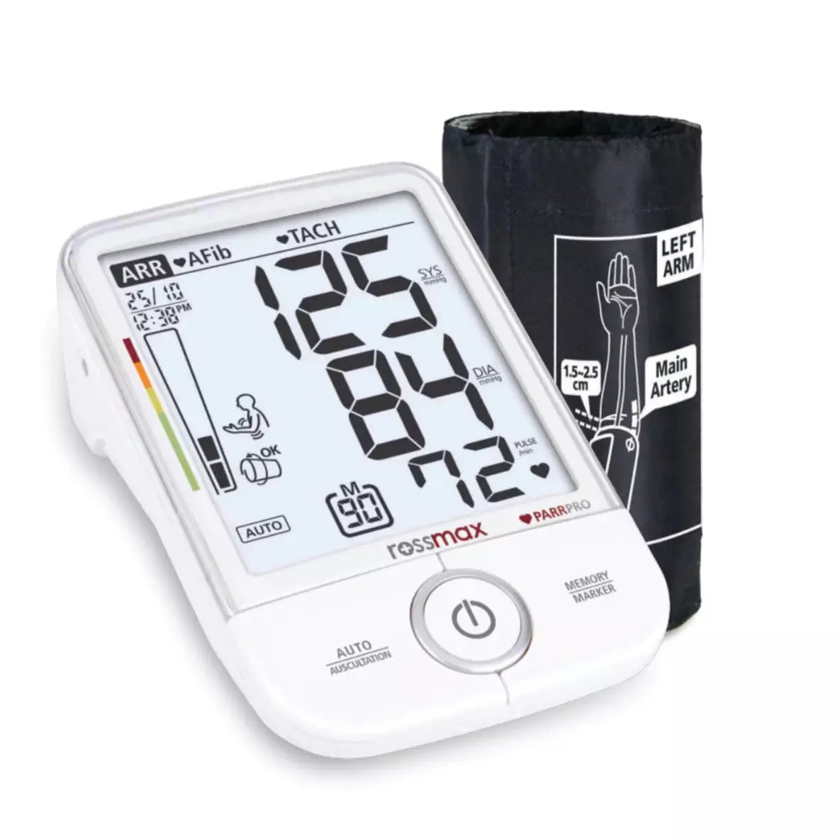 Rossmax Fully Automatic Upper Arm Professional BP Meter X9 - Surgical SystemsBlood Pressure Monitors