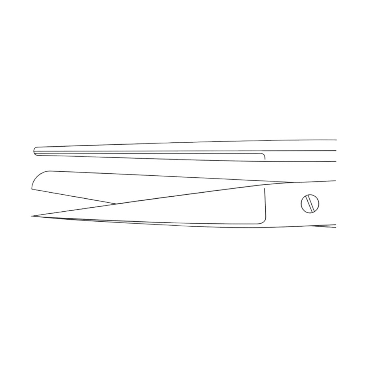 Standard Operating Scissors (German Import) - Surgical SystemsSurgical Scissors