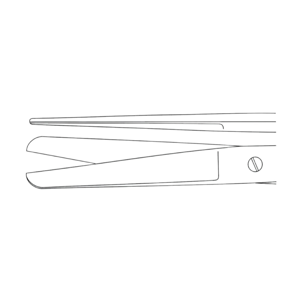 Standard Operating Scissors (German Import) - Surgical SystemsSurgical Scissors