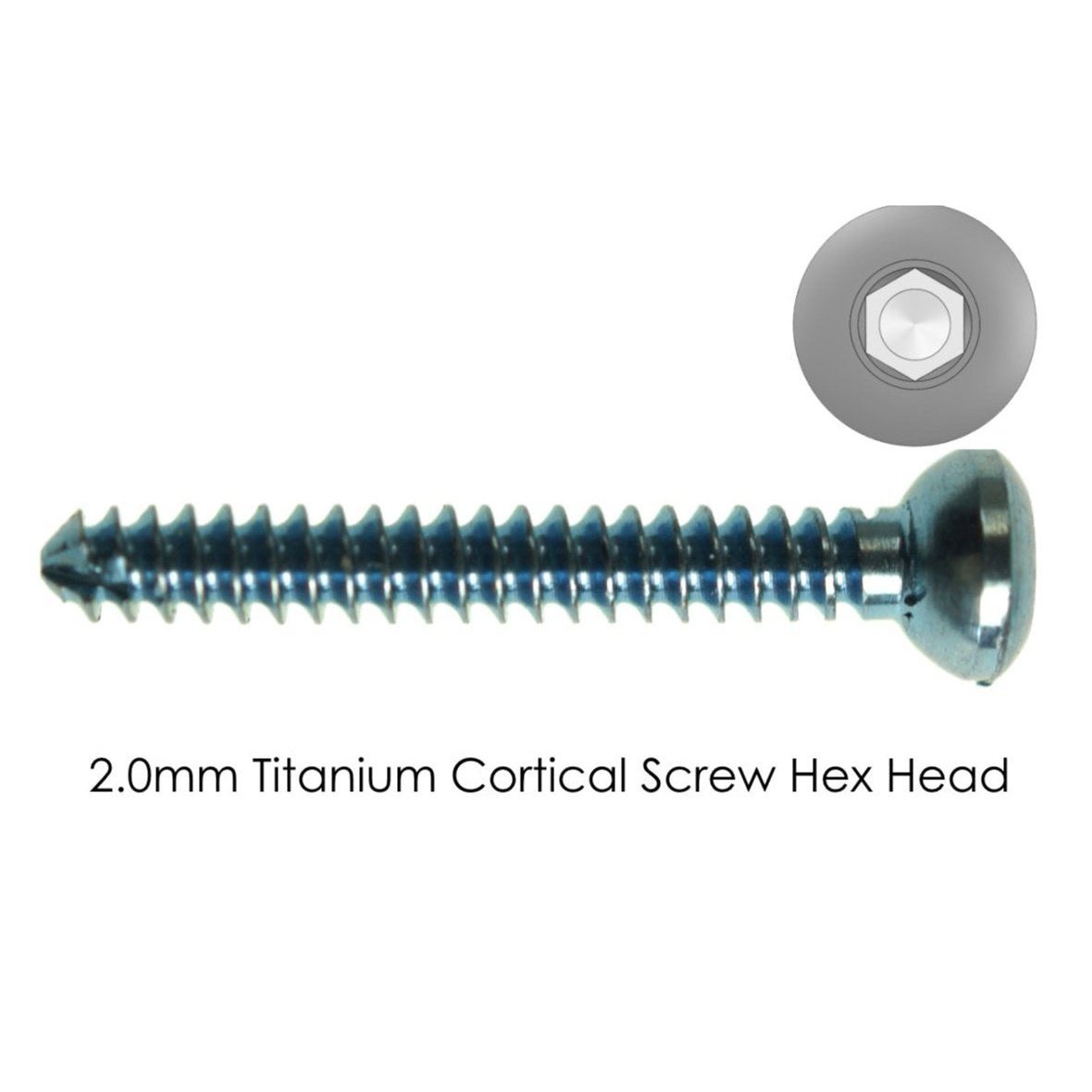 TTA Rapid Cortical Self-tapping Titanium Screws - Surgical SystemsCortical Screws Titanium