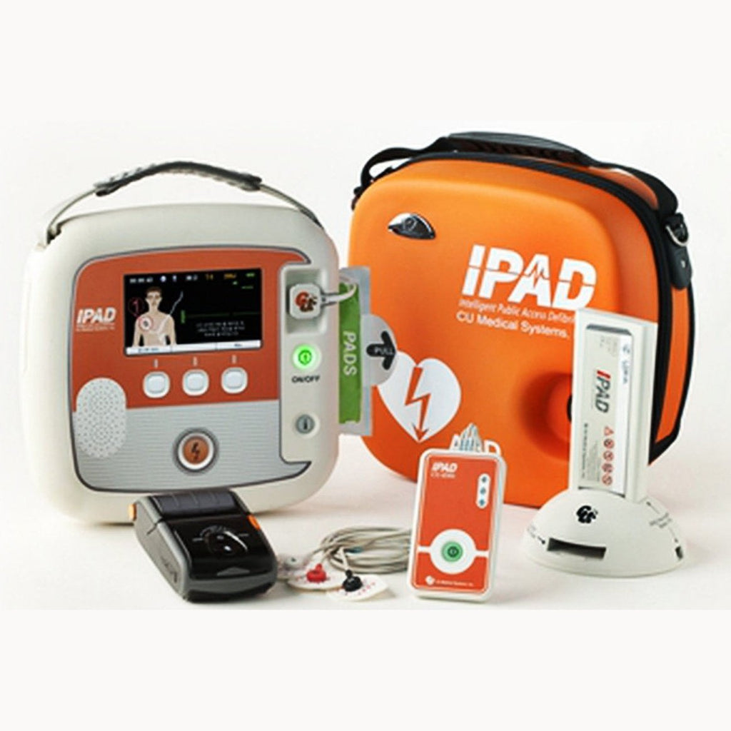 AED Cusp2 Intelligent Public Access Defib dual mode with carry case supplied with disposable and rechargable battery