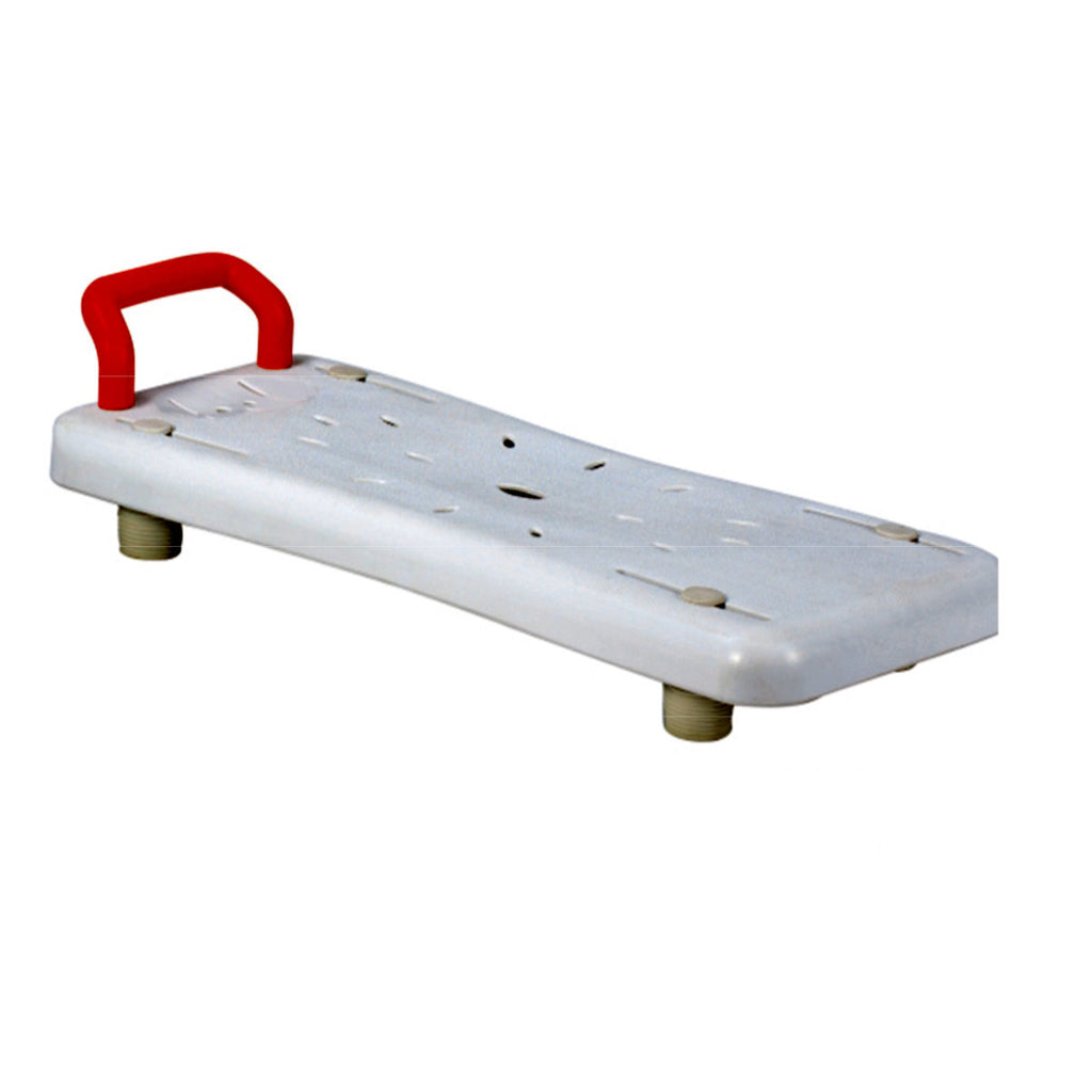 Bath bench with adjustable handle
