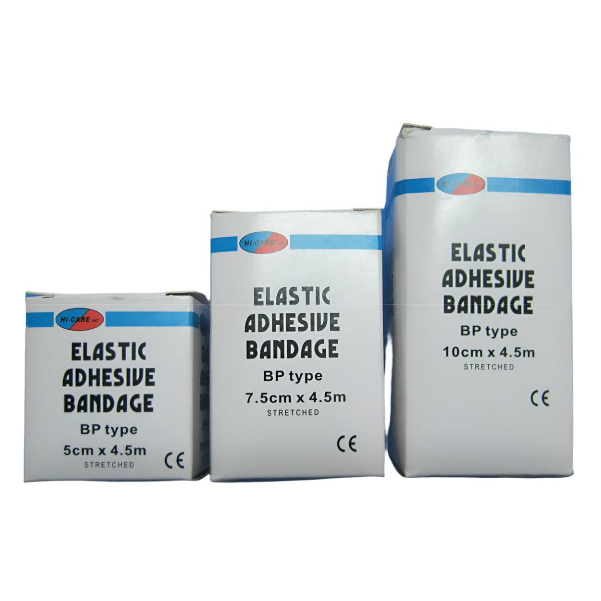 Hi-Care Elastic Adhesive Bandage - 4.5m Sports Support (MOQ: 5)