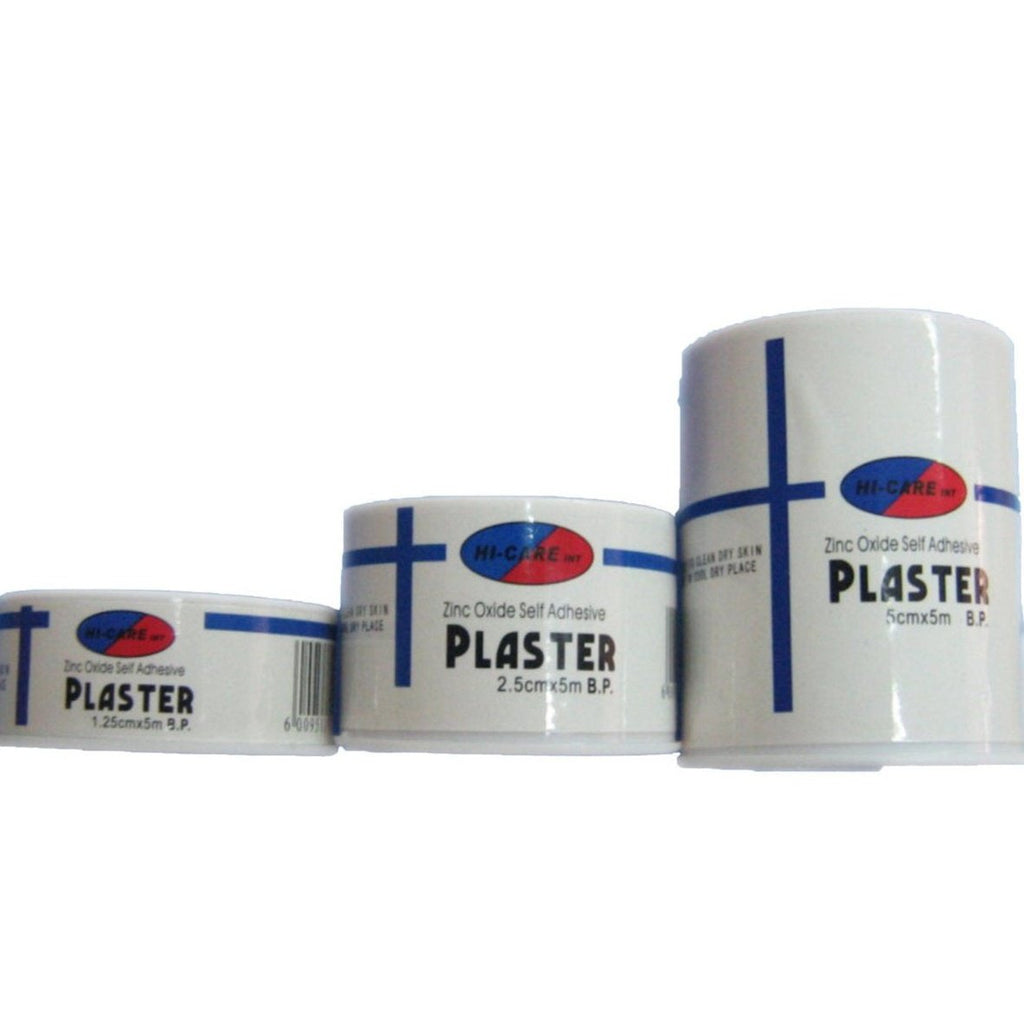 Plaster Roll - Zinc Oxide Self-adhesive - 3m MOQ: per variant