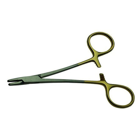 Derf Needle Holder 120mm - Tungsten Jaws (German Import) - Surgical SystemsNeedle Holders