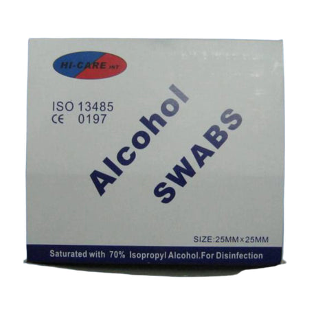 Hi - Care Alcohol Swabs 200ct – 70% Isopropyl Alcohol - Surgical SystemsAlcohol Swabs