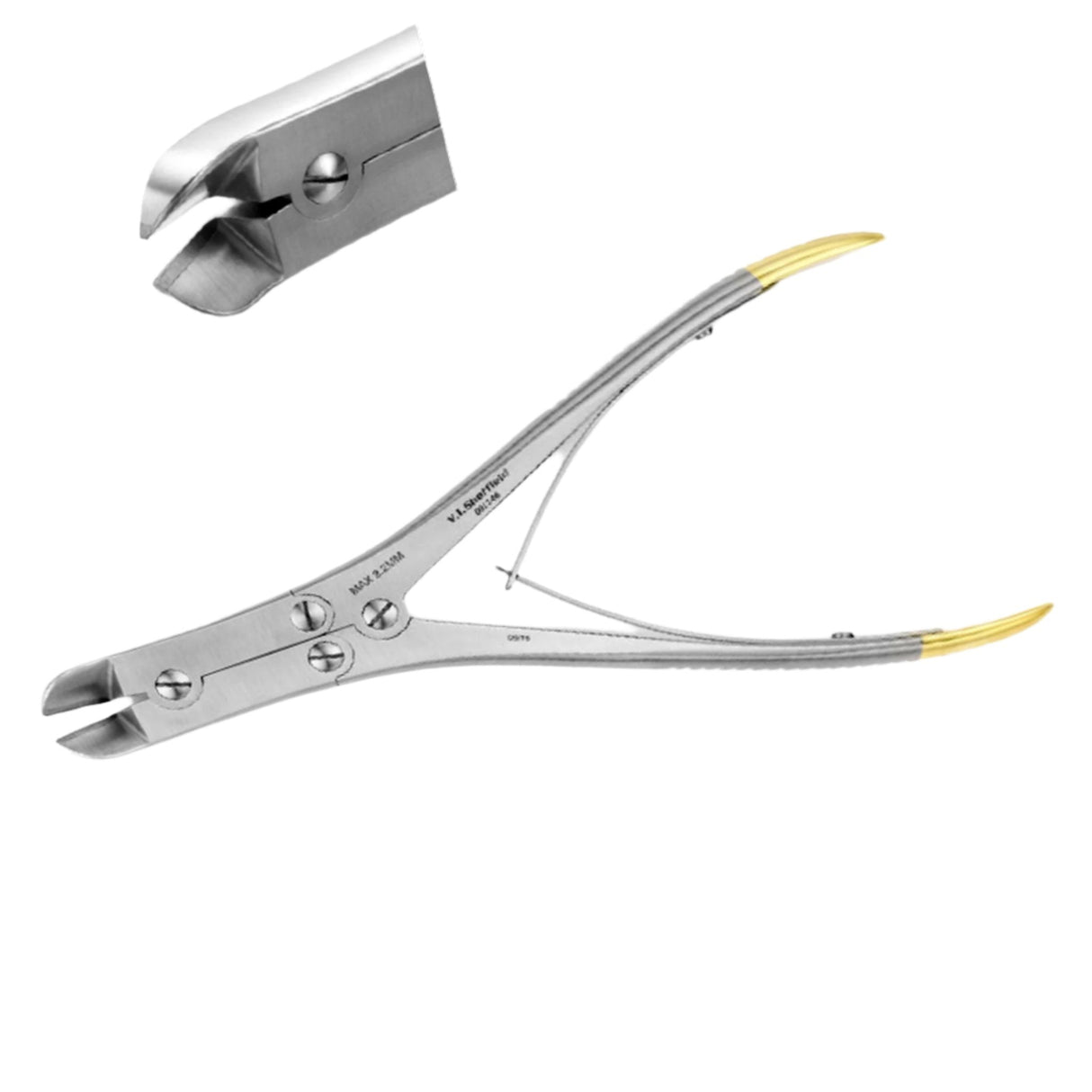 Implant Cutter 2.2mm Capacity with Oblique Jaws – Surgical Finish - Surgical SystemsImplant Cutters