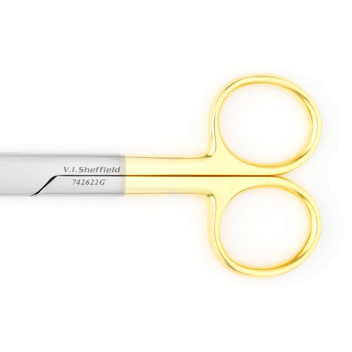Standard Operating Scissors - 130mm - Curved - Coloured Handles ...