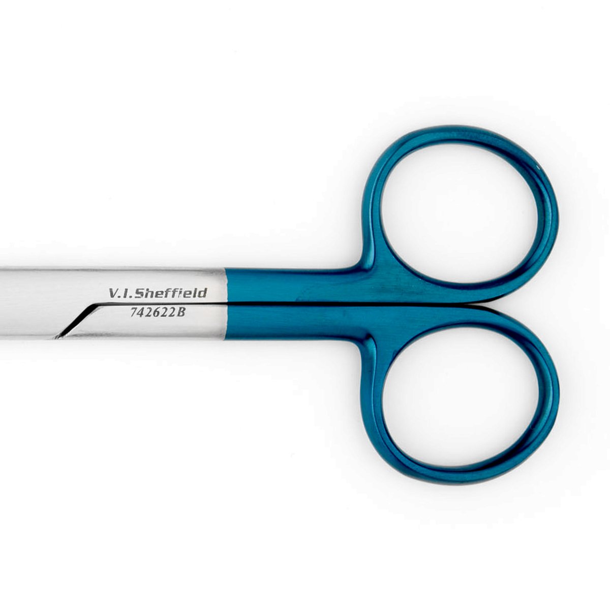 Standard Operating Scissors - 130mm - Curved - Coloured Handles - Surgical SystemsSurgical Scissors