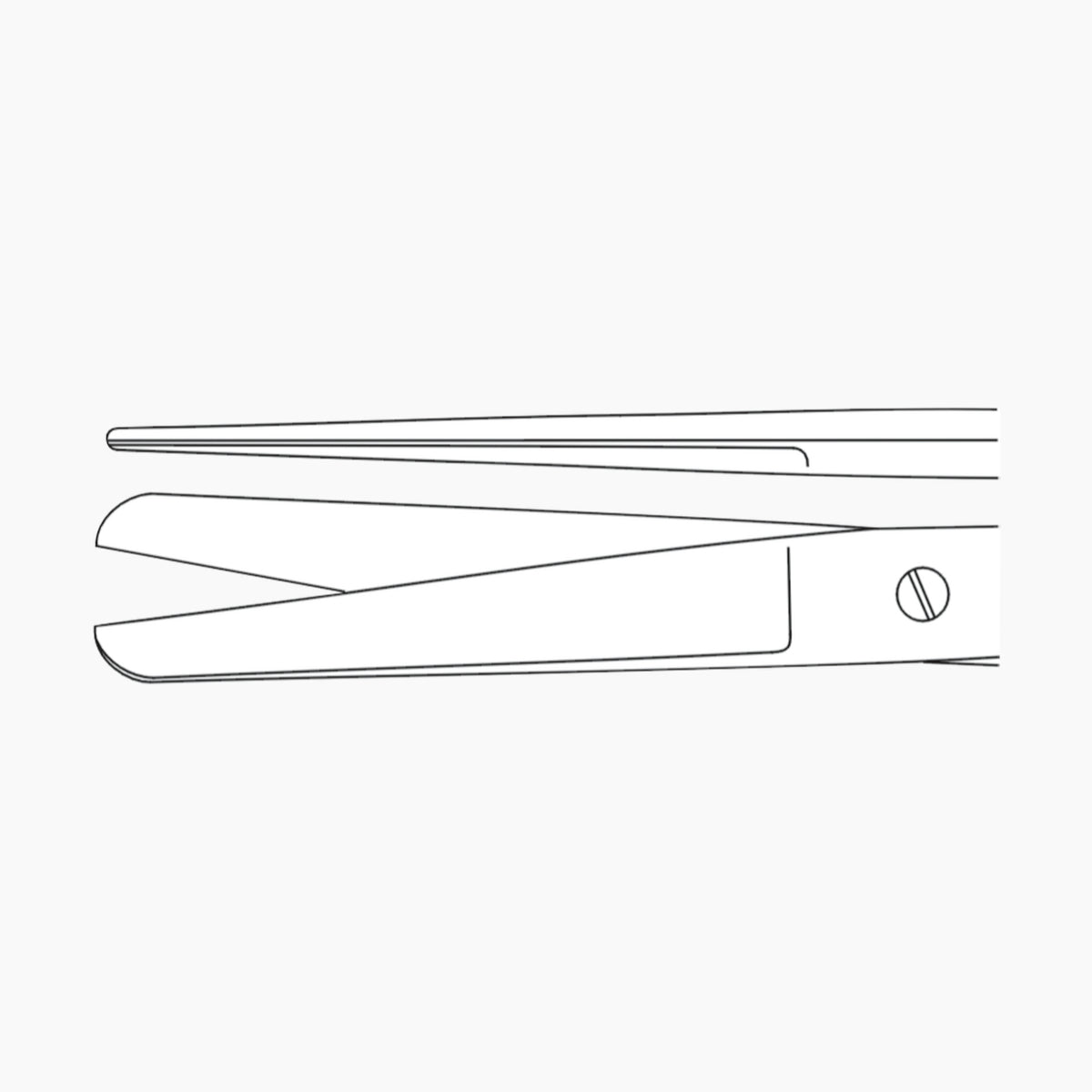 Standard Operating Scissors (High Quality UK Import) - Surgical SystemsSurgical Scissors