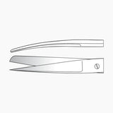 Standard Operating Scissors (High Quality UK Import) - Surgical SystemsSurgical Scissors