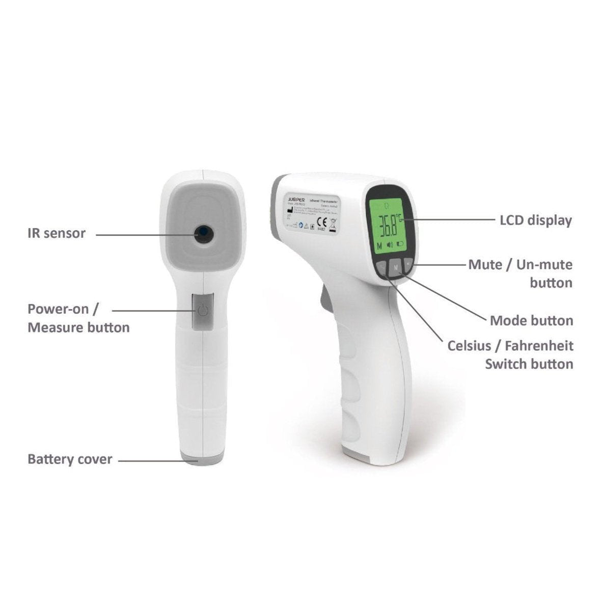 Thermometer Infra-Red Non contact - Surgical SystemsThermometers