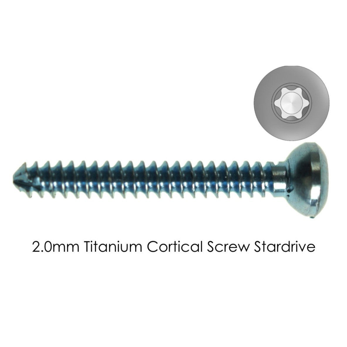 TTA Rapid Cortical Self-tapping Titanium Screws - Surgical SystemsCortical Screws Titanium