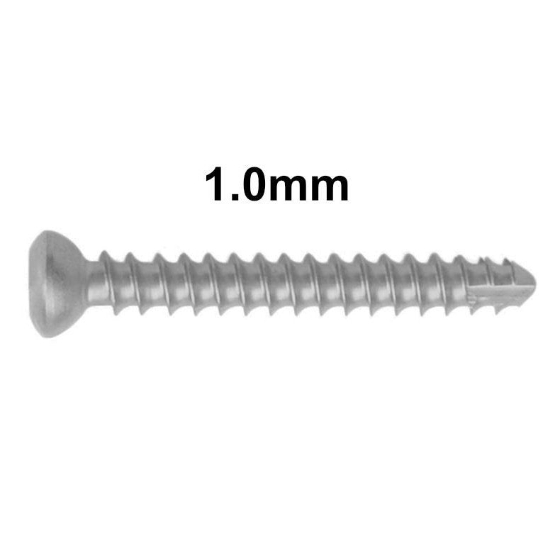 Cortical Screws 1.0mm - Self-Tapping - Stainless Steel