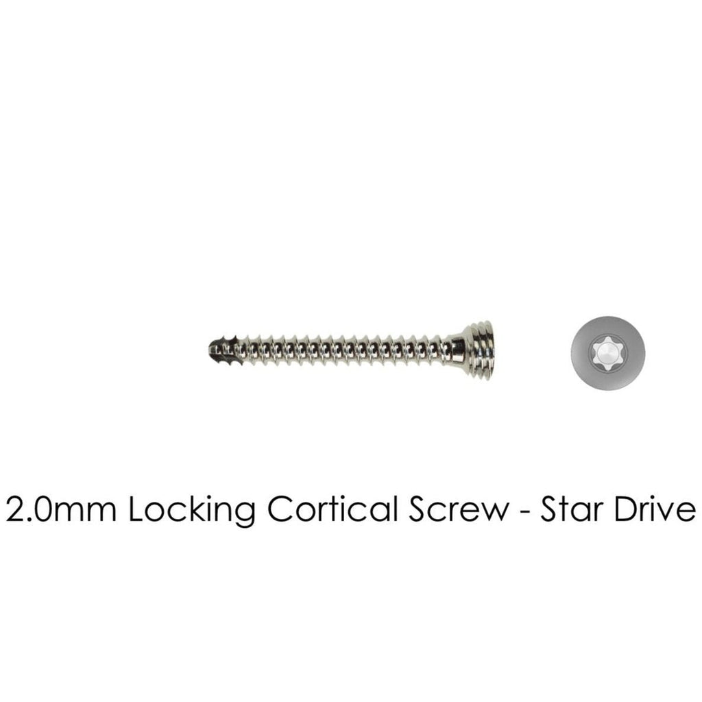 LeiLOX Locking Cortical Screw - Stainless Steel