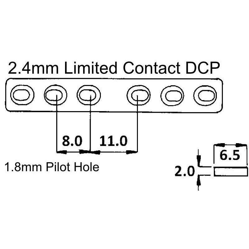 Limited Contact Compression Plates