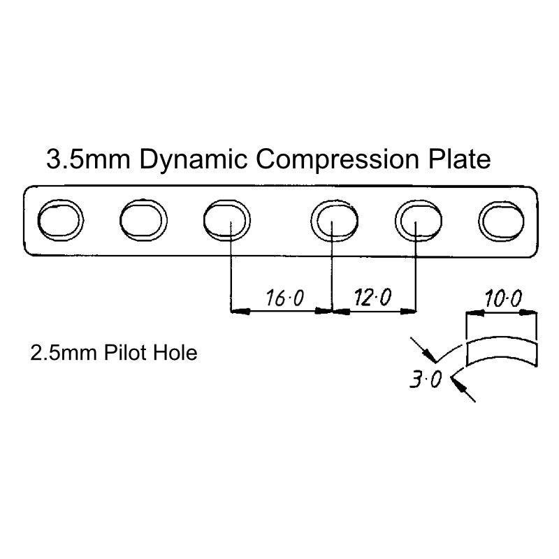 Compression/Dynamic Compression Plates "DCPs" Germany