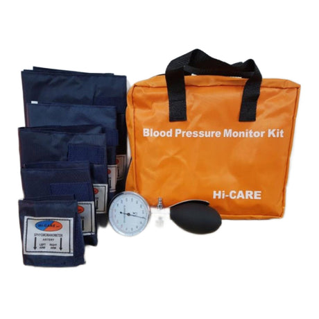 BP Meter Aneroid Palm 5 Cuff Set