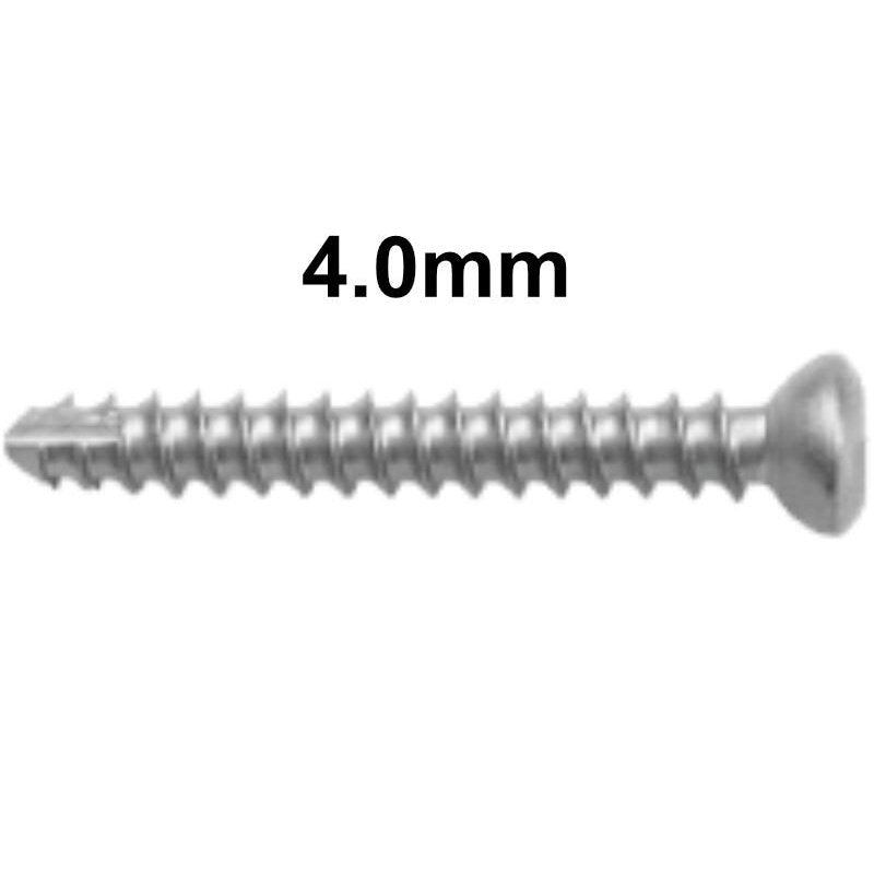 Cancellous Screws 4.0mm - Full Thread - Stainless Steel