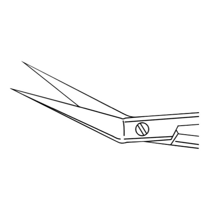 Surgical Scissors Angled