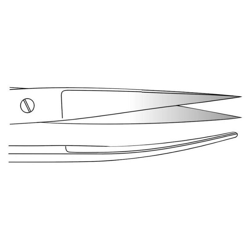 Curved Surgical Scissors - Stainless Steel