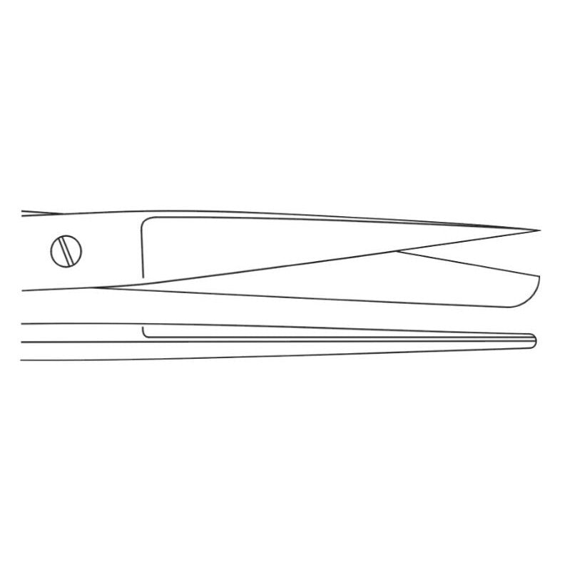 Straight Surgical Scissors - Stainless Steel